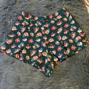 Floral Dress Shorts